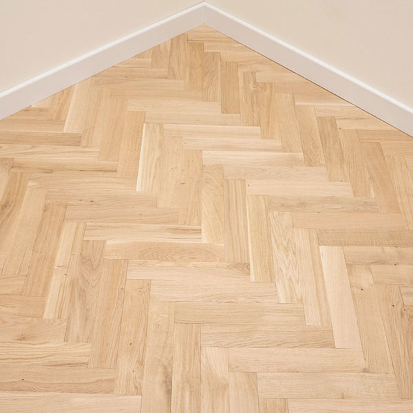 Tradition Classics Solid Oak Parquet Flooring Blocks, Unfinished, Prime